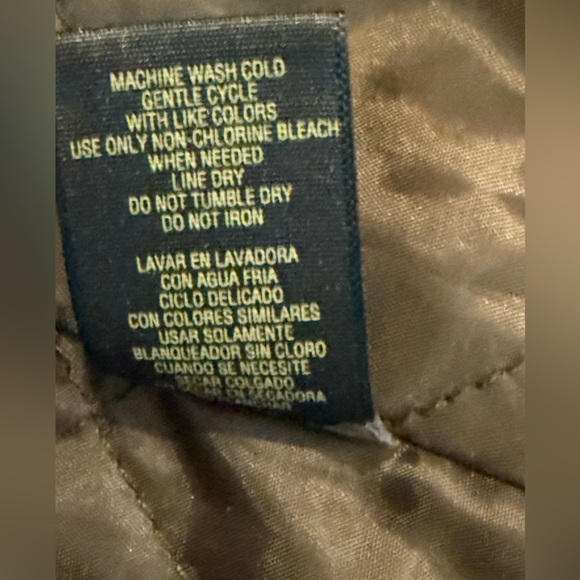 Vtg Arizona Jean Co Grunge Faux Leather Men's Racer Motorcycle Zip Jacket Sz Lrg - Picture 10 of 11